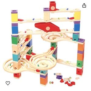 HAPE wooden marble run